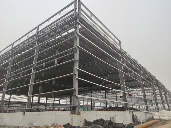 沅江钢结构厂房网架工程